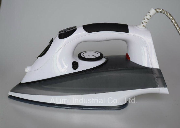 Hotel White Electric Steam Iron with Ceramic Soleplate