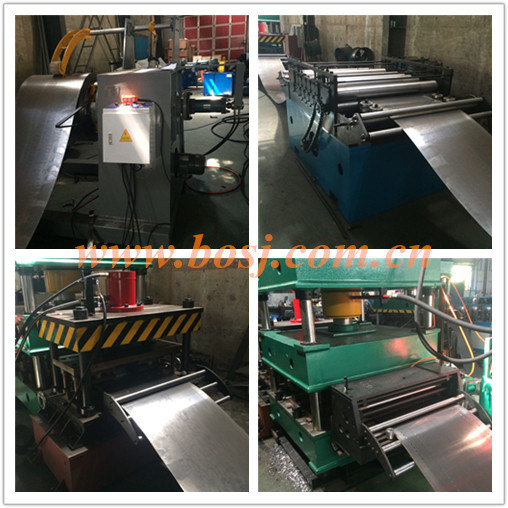 Middle Duty Warehouse Tire Storage Pipe Metal Roll Forming Production Machine Singpore