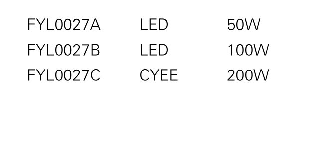 IP65 LED Flood Light with High Quality (50W/100W/200W)