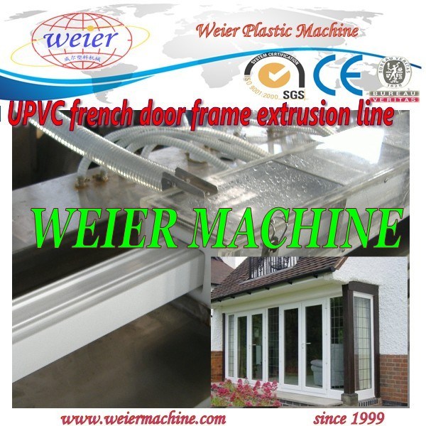 Plastic PVC UPVC Window Profile Extruder Machinery Extrusion Machine