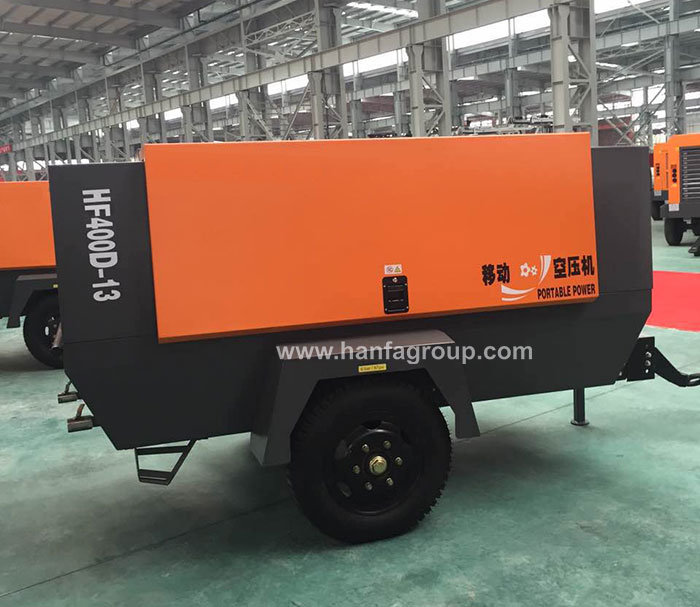 Mobile Electric Screw Air Compressor Price for Sale