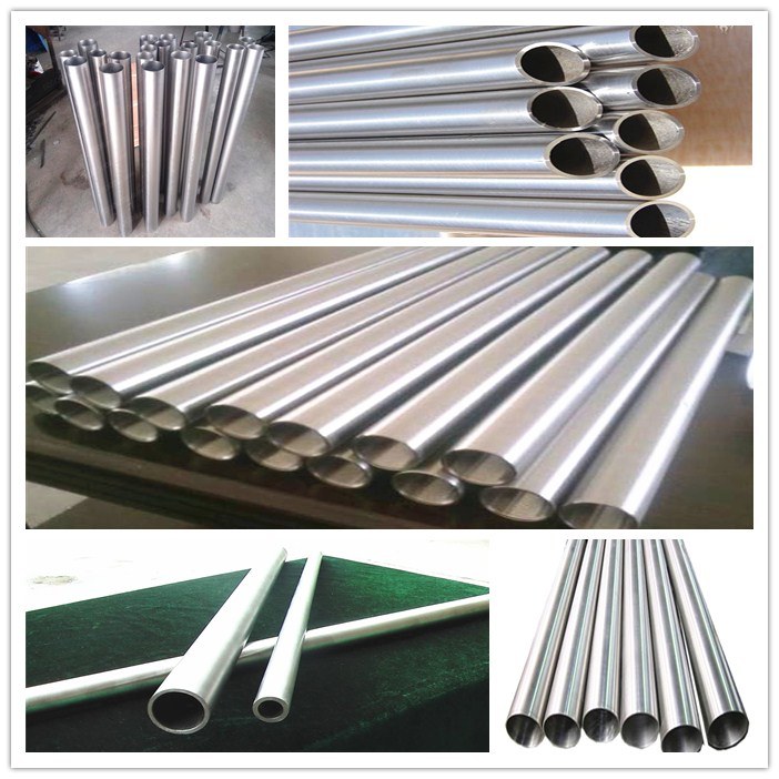 SUS304 Stainless Steel Round Tube and Titanium Square Tube