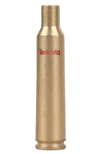 Vector Optics Brass 6.5X55 mm Cartridge Red Laser Bore Sight Sighter Boresighter Tactical Hunting Accessories