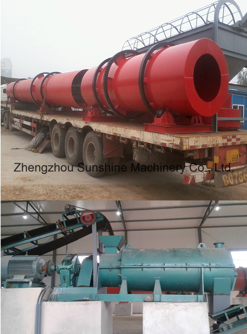 Chicken Cow Manure Fertilizer Granulator Pellet Organic Making Machine