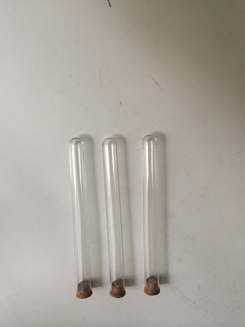 Plastic Test Tube with Cork