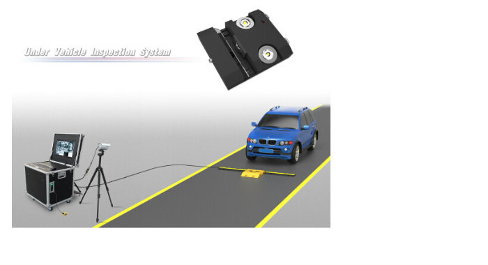 Whole Image Display Monitor High-Resolution Under Vehicle Inspection System