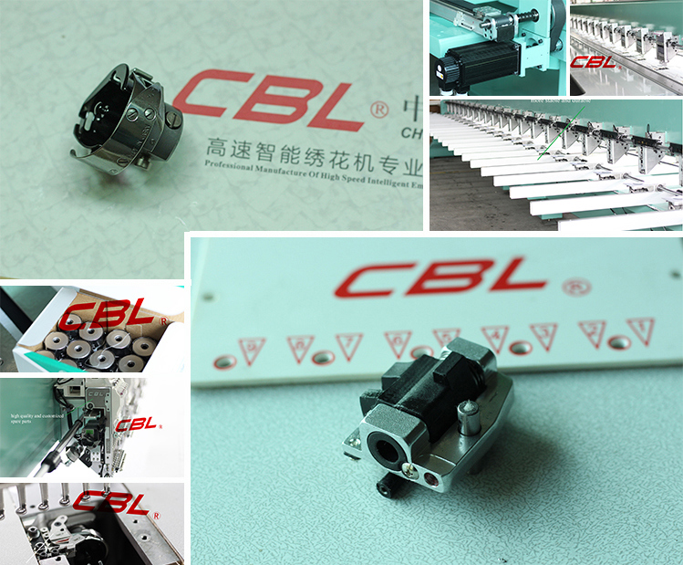 Cbl High Speed Computerized Garment Flat Embroidery Machine