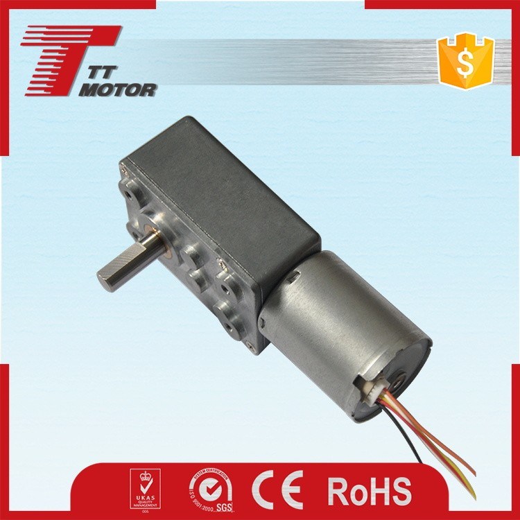 Micro DC 24V worm gear brushless motor for medical equipment