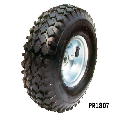 3.00-4 Heavy Duty Rubber Wheelbarrow Wheel, Handtruck Wheel with Top Quality Rim