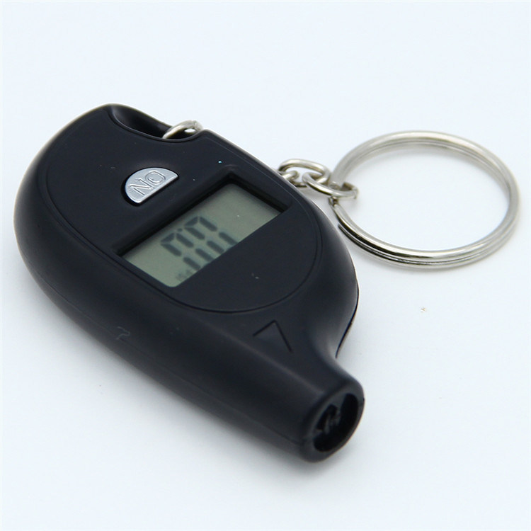 Mini Digital Air Pressure Gauge with Keychain