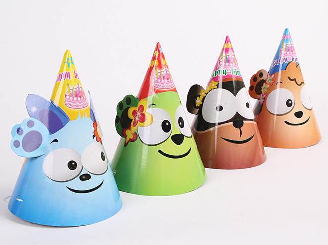 Fashion Birthday Party Paper Hats