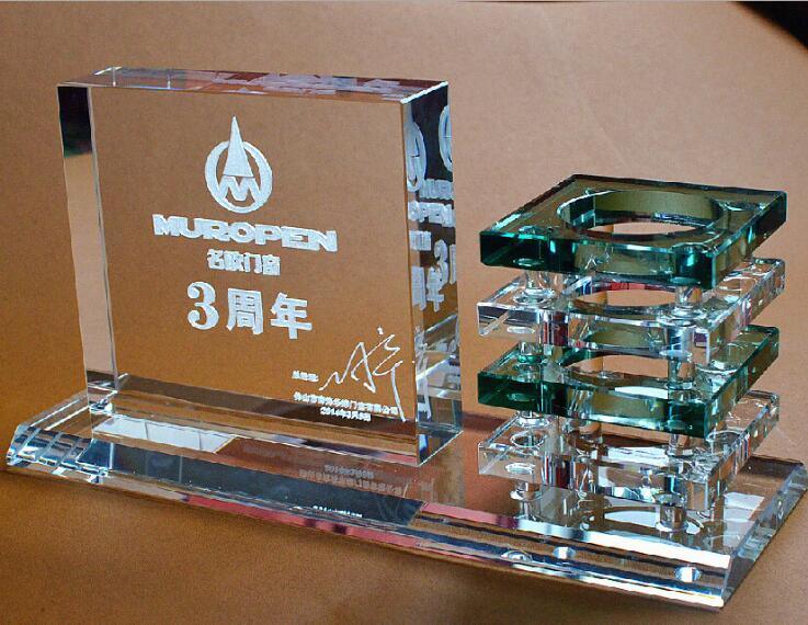 Crystal Stationery Business Name Card Box (JD-BJ-009)