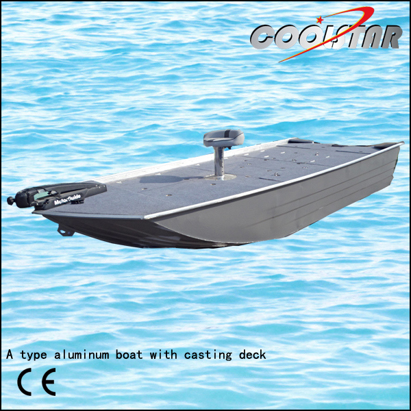 a Type Aluminum Fishing Boat with Casting Deck