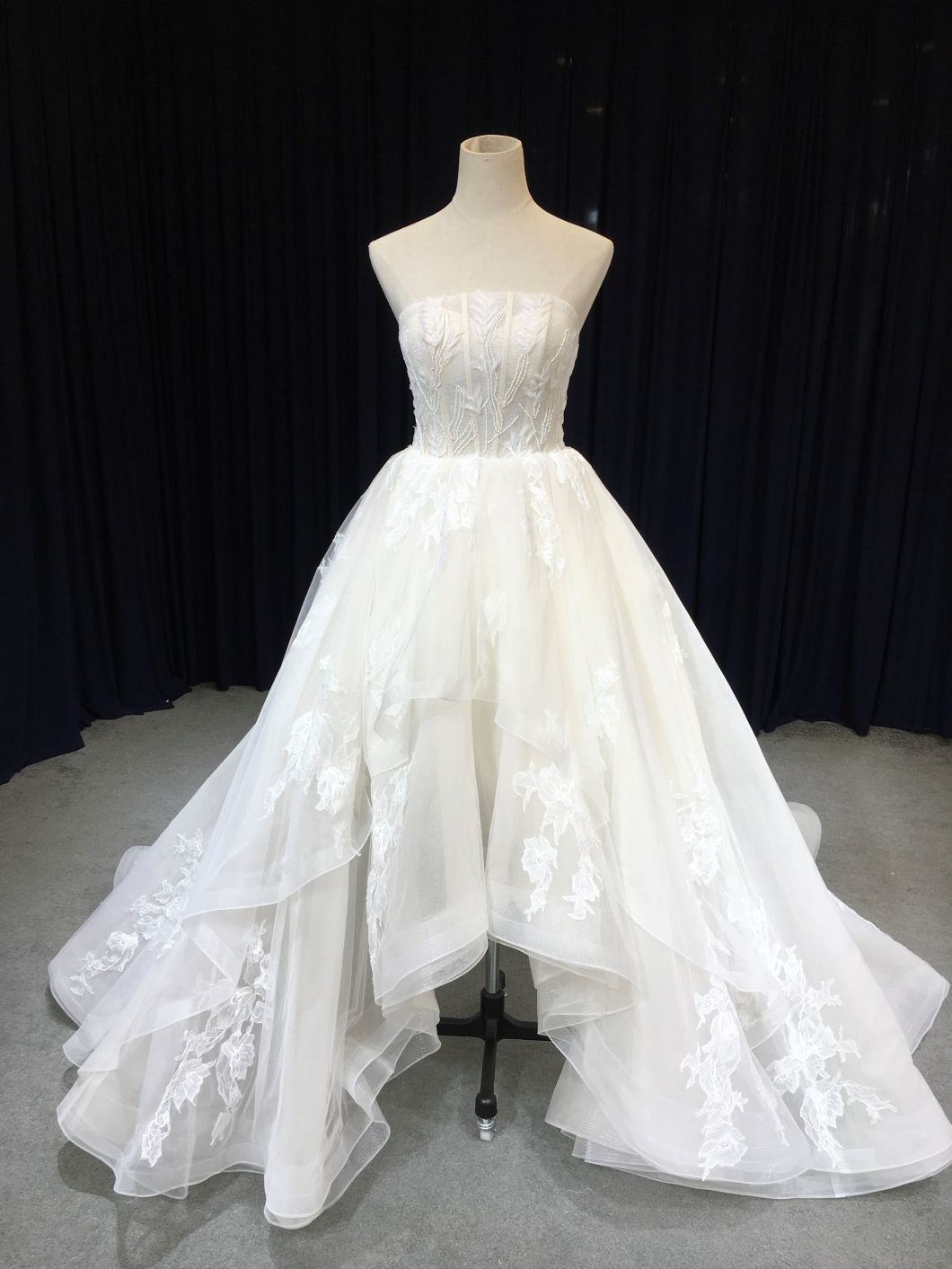 Aoliweiya High Low Wedding Prom Dress