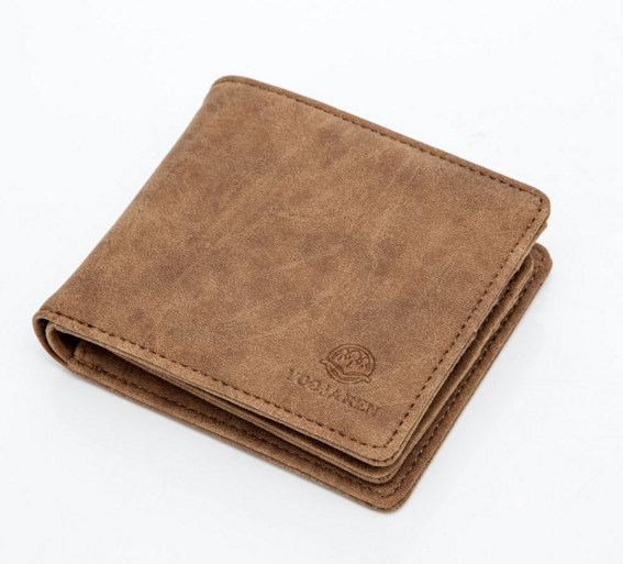 2018 Hot Coin Pocket Wallet Vintage PU Leather Men's Wallet