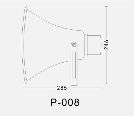 15W/30W Quality PA Waterproof Horn Speakers