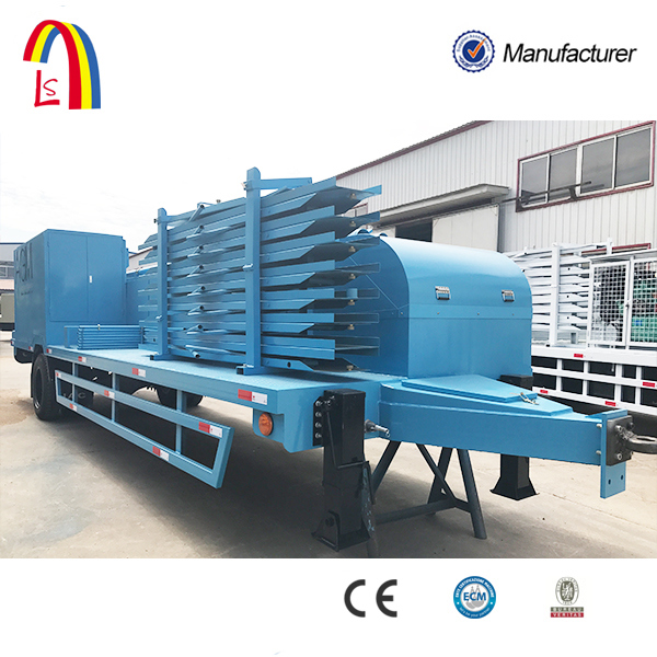 Ls 914-610 Trailer Mounted Movable Metal Roofing Sheet Roll Forming Machine