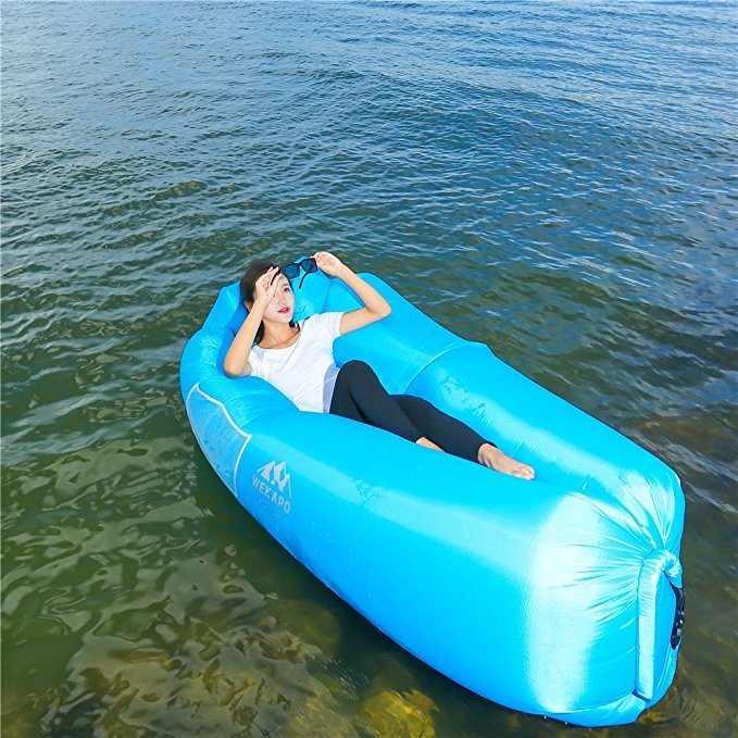 Custom Outdoor Air Sofa Inflatable Loungers Inflatable Sofa with Pillow