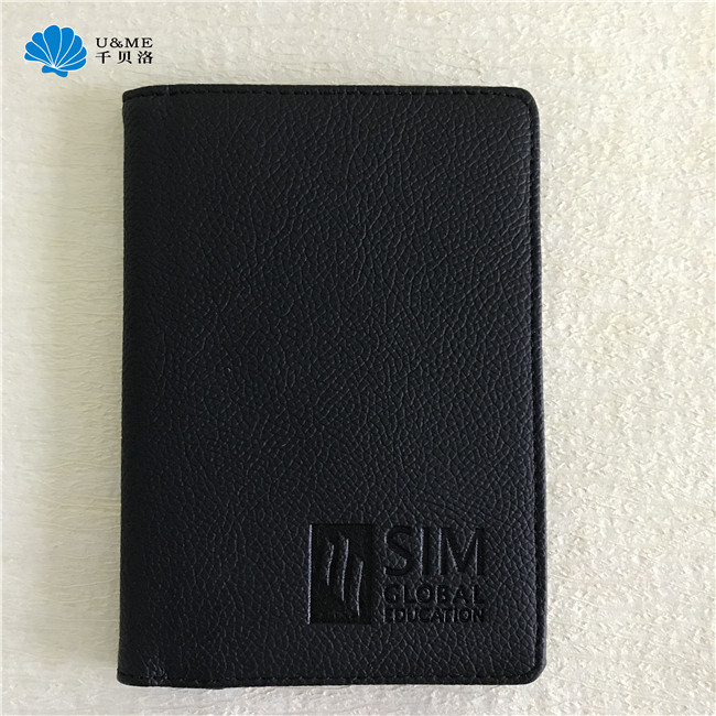 Emboss Passport Holder PU Passport Holder Deboss Passport Holder