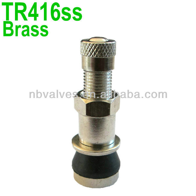 TR416ss Brass Tubeless Valve