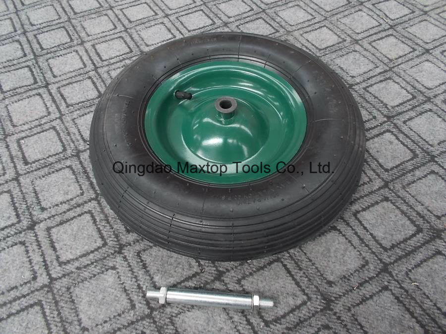 Air Rubber Wheel Wheelbarrow Tyre with Reach PAHs Certificate