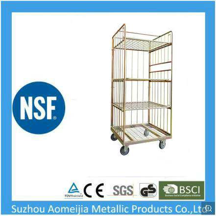 Transportation Logistic Cart Hand Trolley for Supermarket, Hotel, Airport