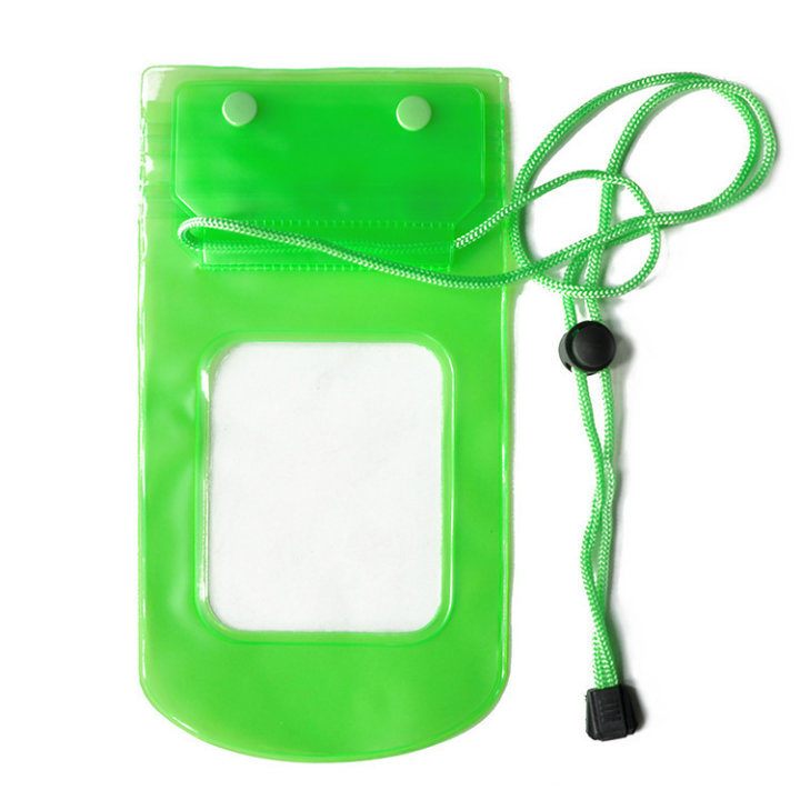 100% Sealed Floatable Mobile Phone PVC Waterproof Dry Case (YKY7202)