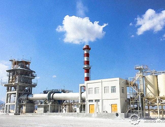 High Efficiency Rotary Kiln for Active Lime Production Line