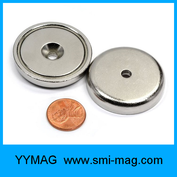Strong Power A32 70lbs Countersunk Hole Pot Neodymium Magnet