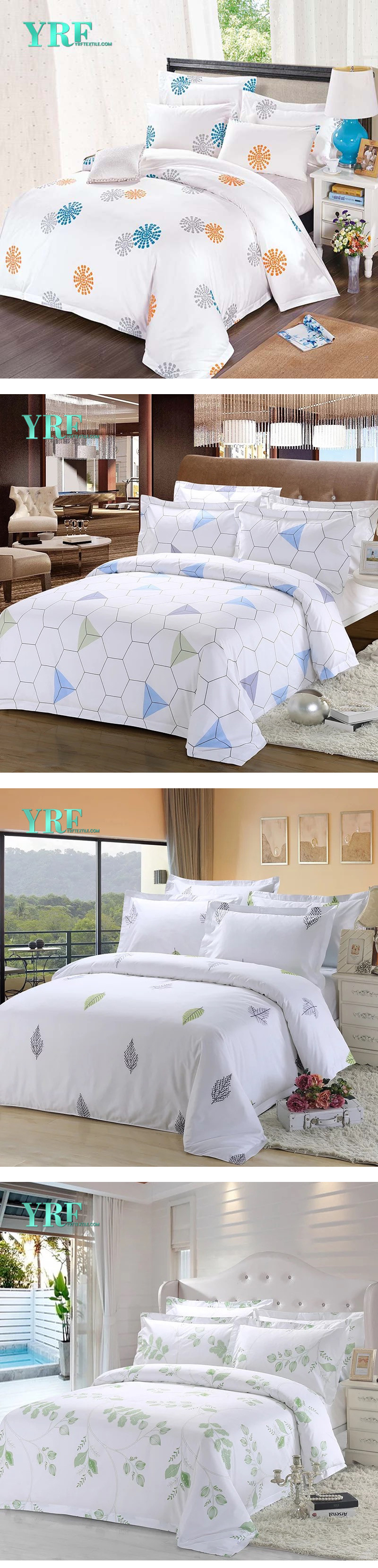 Hot Selling Twin/Double/Queen/King Size Cotton 3D Printed Bedding Set