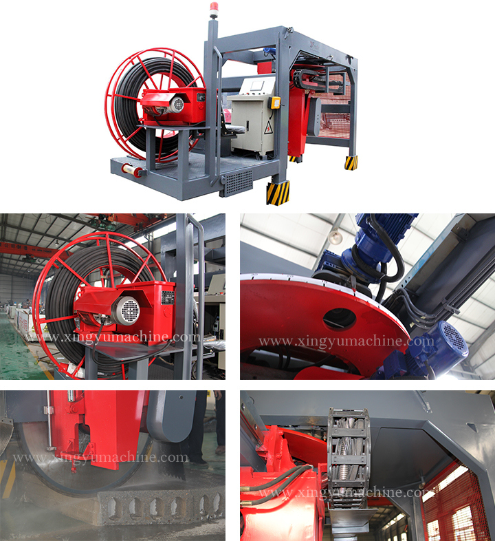 Electric Multi-Angle Concrete Hollow Core Slab Cutting Machine