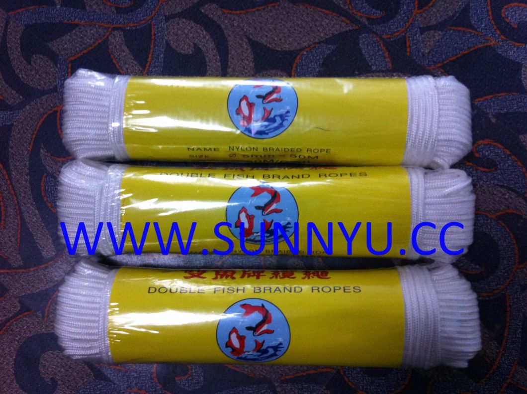 High Quality Strong PP Solid Braided Rope with Competitive Price