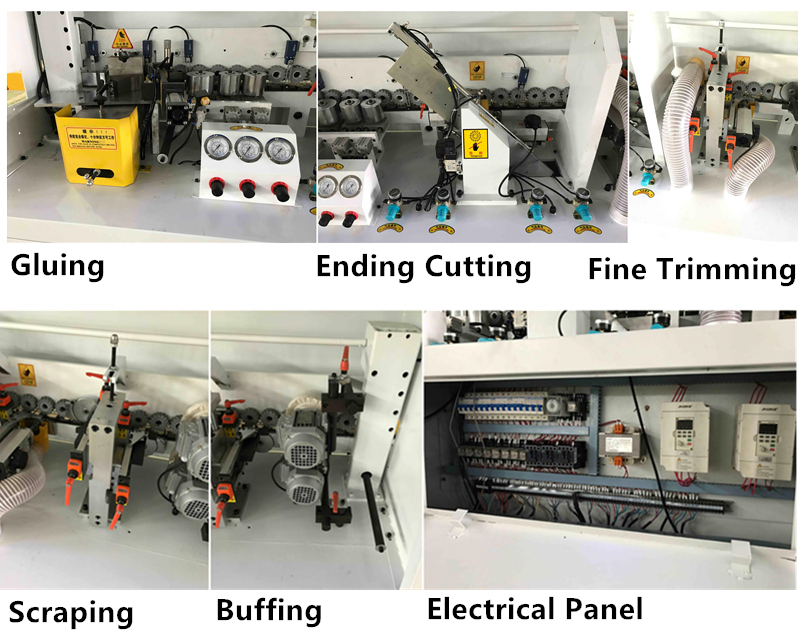 Mf360c Model Semi-Automatic Edge Bander Machine Woodworking Tool