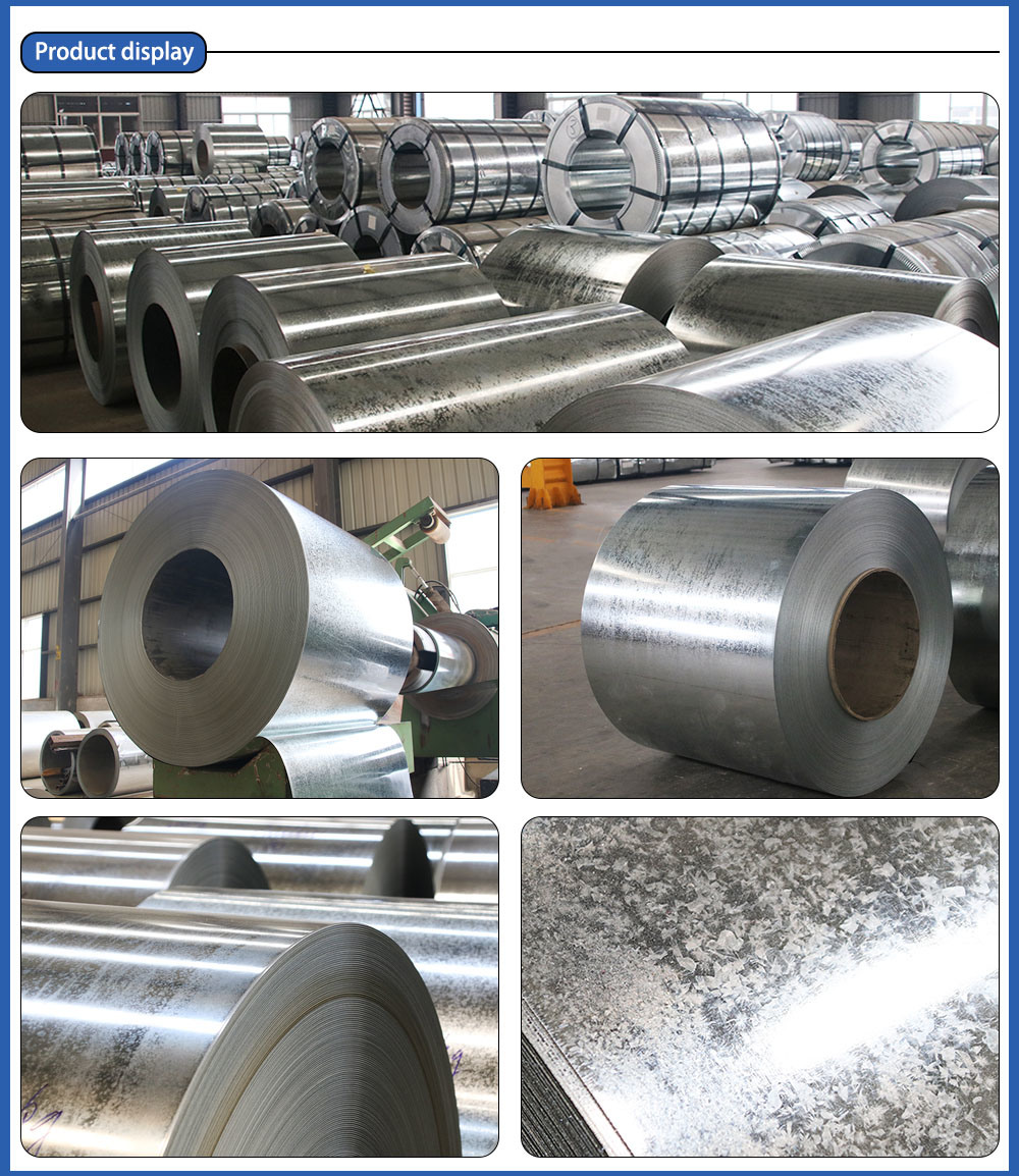 Aiyia Hot Dipped Galvanized Steel Coil Used in Roofing Sheet, Gi Coil/Sheet, Zinc Coated Steel Coil/Sheet