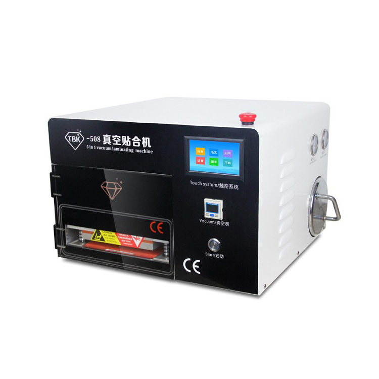 Tbk LCD Repair Equipment Oca Vacuum Laminator Machine+ 14 Inch Separtor Machine+ 7 Inch Separtor Machine Built-in Vacuum