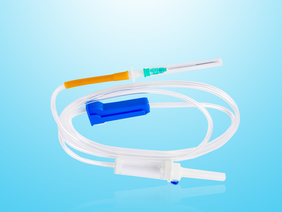 Disposable Medical PVC Infusion Set with Needle