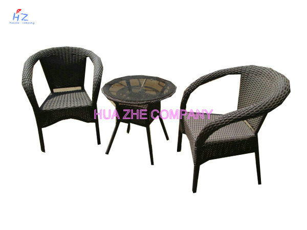 Outdoor Furniture PE Wicker Rattan Sofa Set Deck Couch