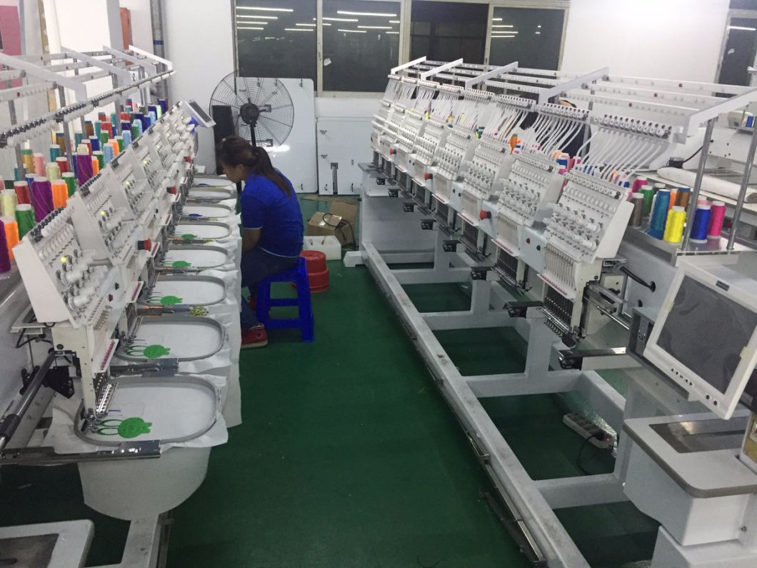 8 Head Multi Head Multi Needle 12 Needle Embroidery Machine