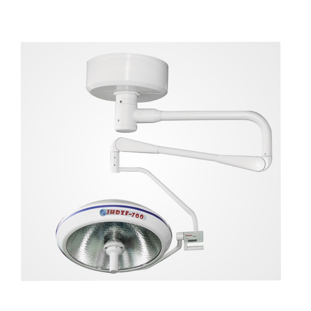 Cold Light Shadowless Operation Lamp for Hospital Medical Halogen Shadowless Single Dome Entire Reflection Operating Lamp