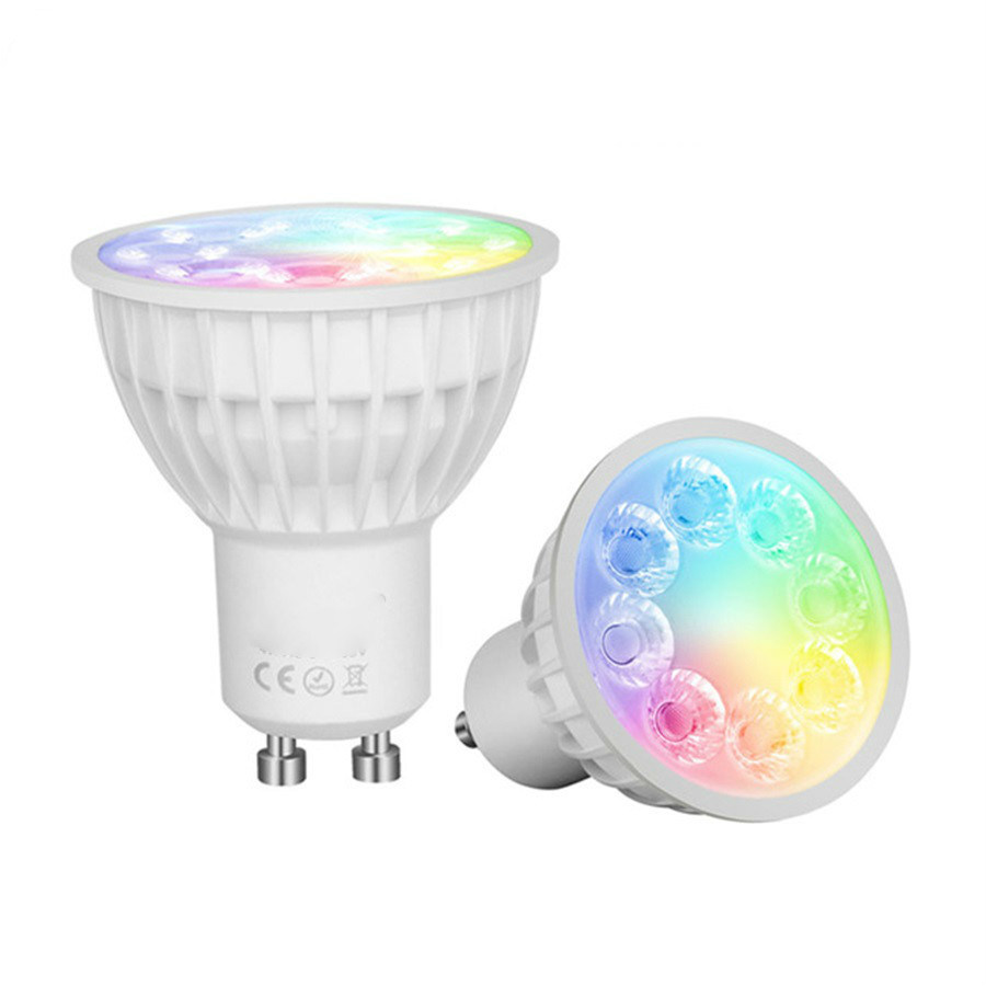 Wireless LED Bulb RGB+CCT Colorful Spotlight Smart Remote Control Bulb