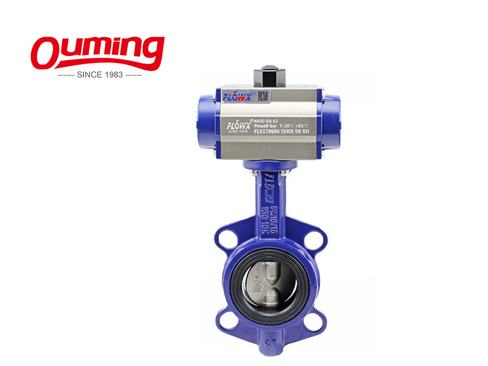 Motorized Fisher 7600 Butterfly Valve