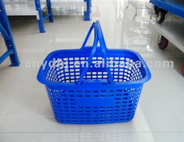 Stacking Hand Shopping Plastic Shop Basket