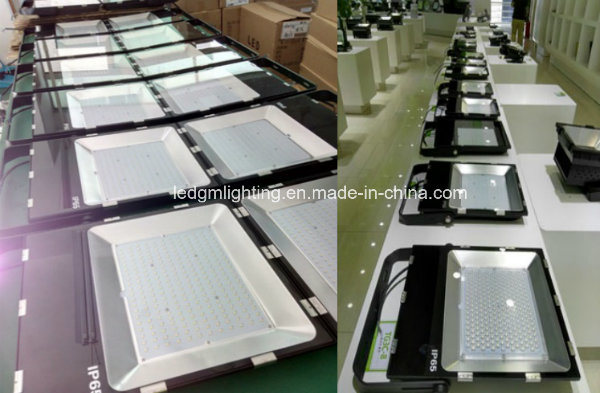 Low Price IP65 Aluminum Alloy Lamp Black Super Slim LED Floodlight 50W/80W/100W/150W/200W