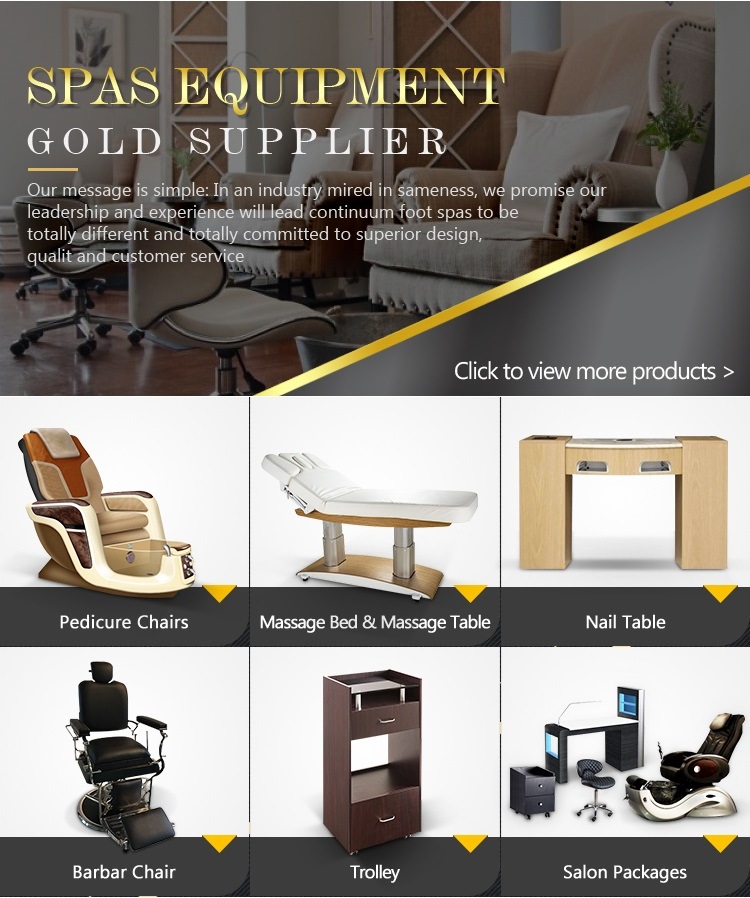Nail Salon Equipment with Massage Ispa Egg Pedicure Chairs