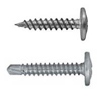 Black/Galvanized Wafer Head Self Drilling/Tapping Screw