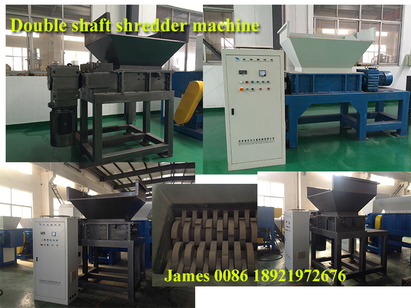 Plastic Barrel Shredder and Crusher Two in One Machine