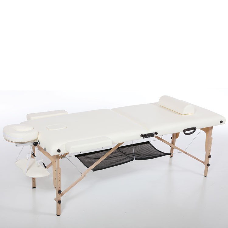 PU Leather Wooden Frame Xmt03 Massage Bed