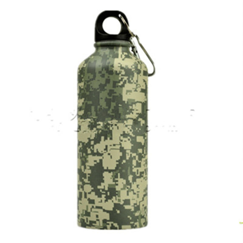 Military Tactical Outdoor Camping Classical Design Stainless Steel 1.5L Water Bottle Canteen