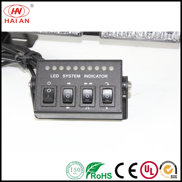 LED Lightbar with Traffic Advisor Flash Pattern Custom Length Headlight Universal LED Lights for Cars/LED Rear Tail Visor Lighting