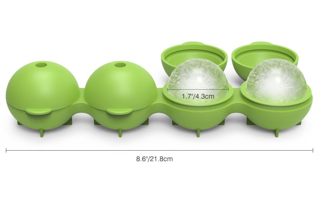 Food Grade Soft Silicone Whiskey Ice Ball Maker